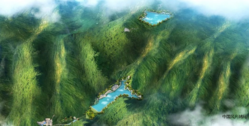 電站建成效果圖